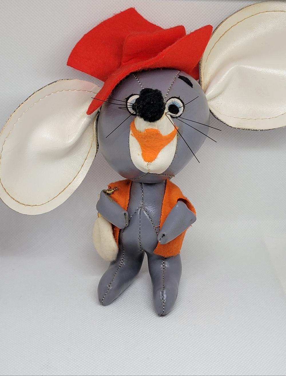 VTG 1960s FORSUM TOYS 8" Vinyl Mouse – Made in Japan *No Tags*